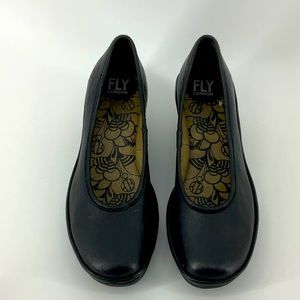 FLY LONDON Classic Shoes MOUSSE BLACK